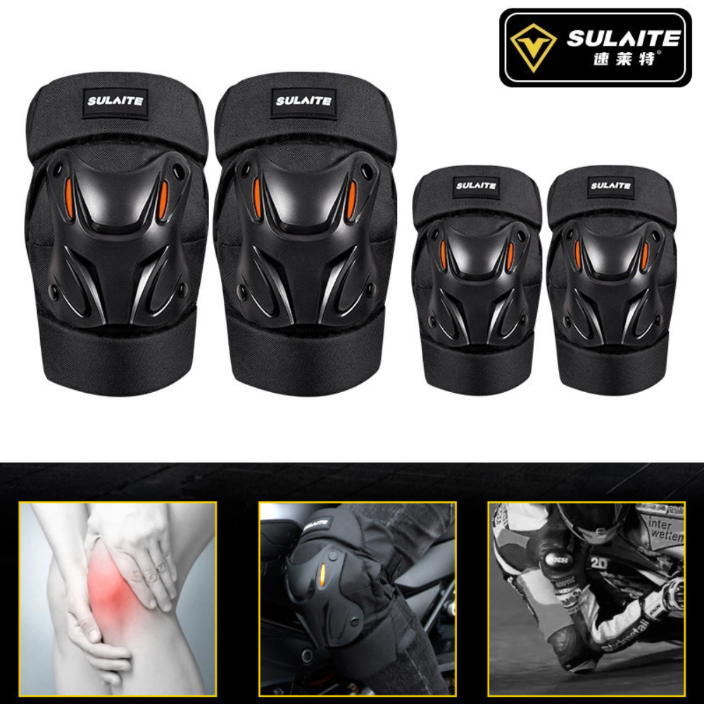 A pair of motorcycle knee pads - Mtb Elbow Pad recension och pris
