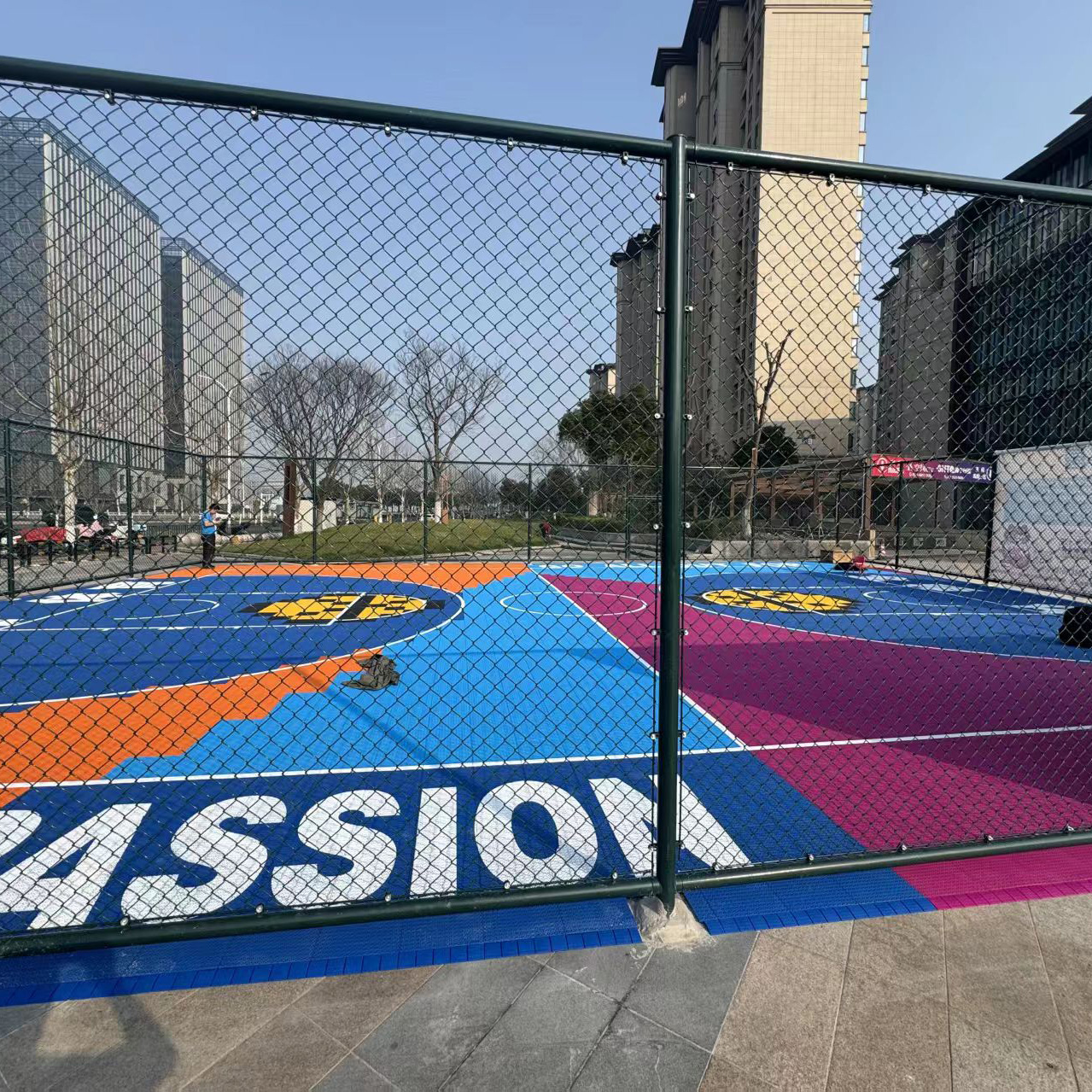 Modern Outdoor Sport Court Til - Outdoor Sport Court Tiles recension och pris