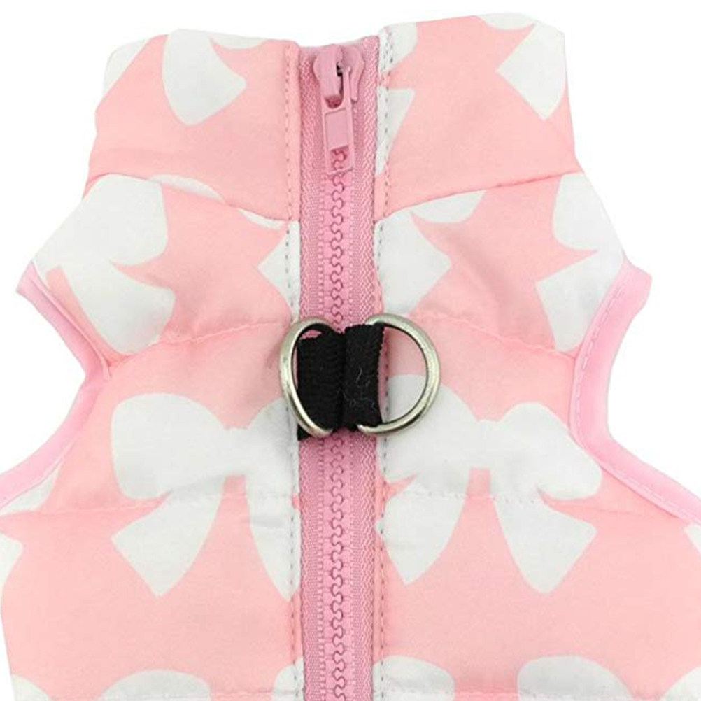 Pet Dog Warm Waterproof Vest P - Outdoor Sport Jacket Pink recension och pris