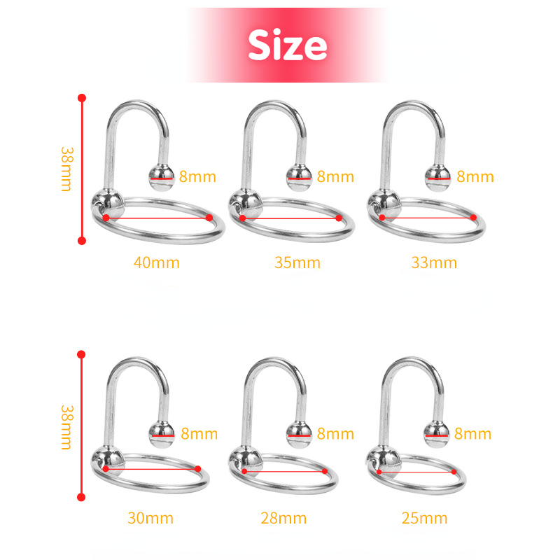 6 Size Metal Ball Penis Plug G - Lunge Line Horse recension och pris