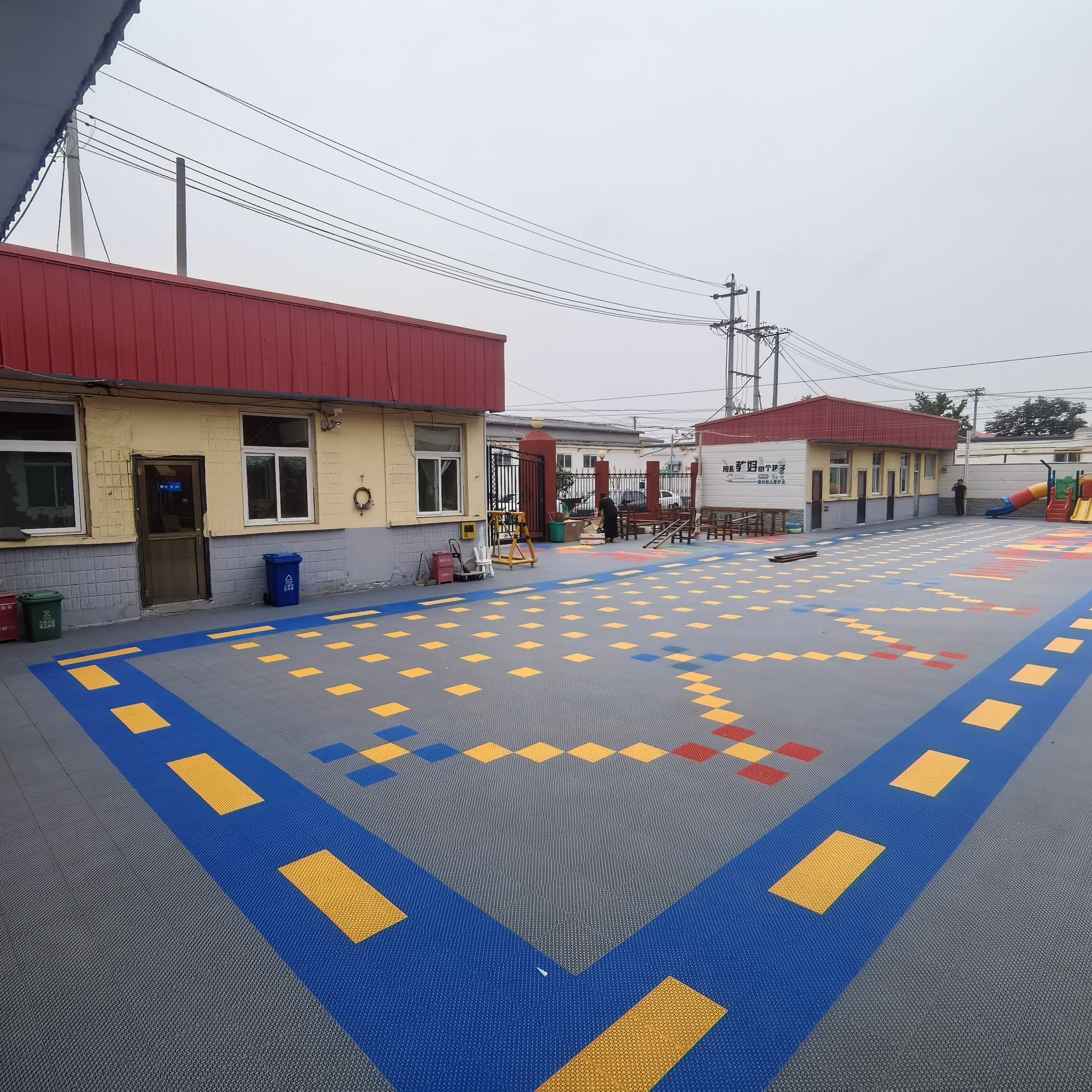 PP Plastic Custom Logo Outdoor - Outdoor Sport Court Tiles recension och pris