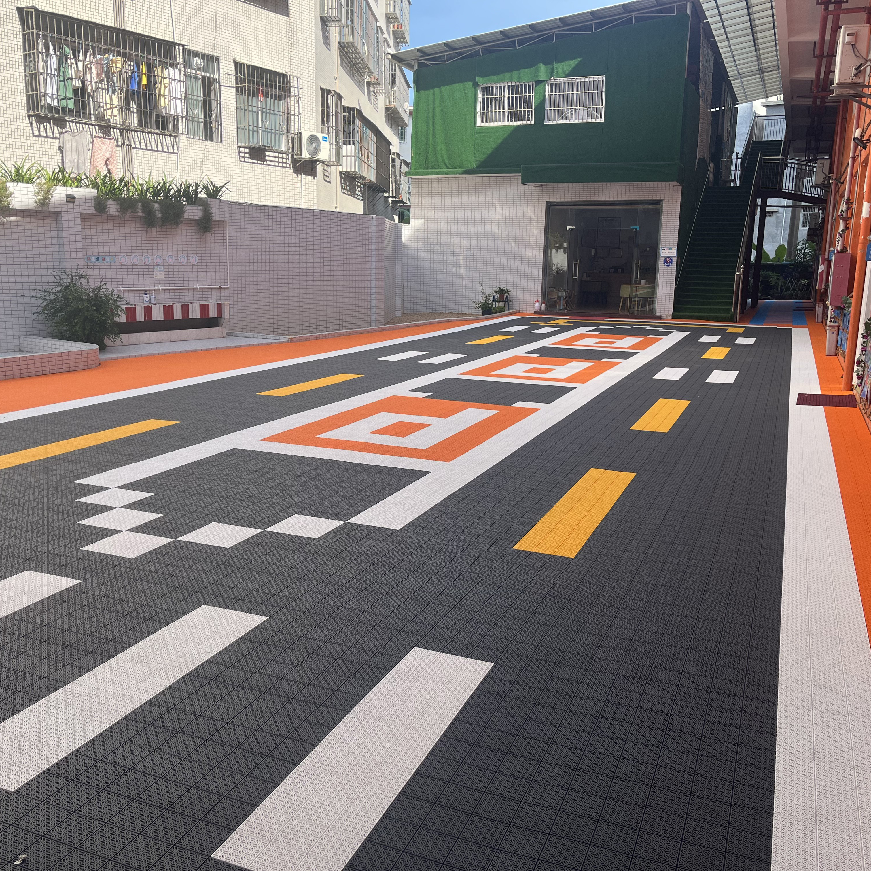 PP Plastic Custom Logo Outdoor - Outdoor Sport Court Tiles recension och pris