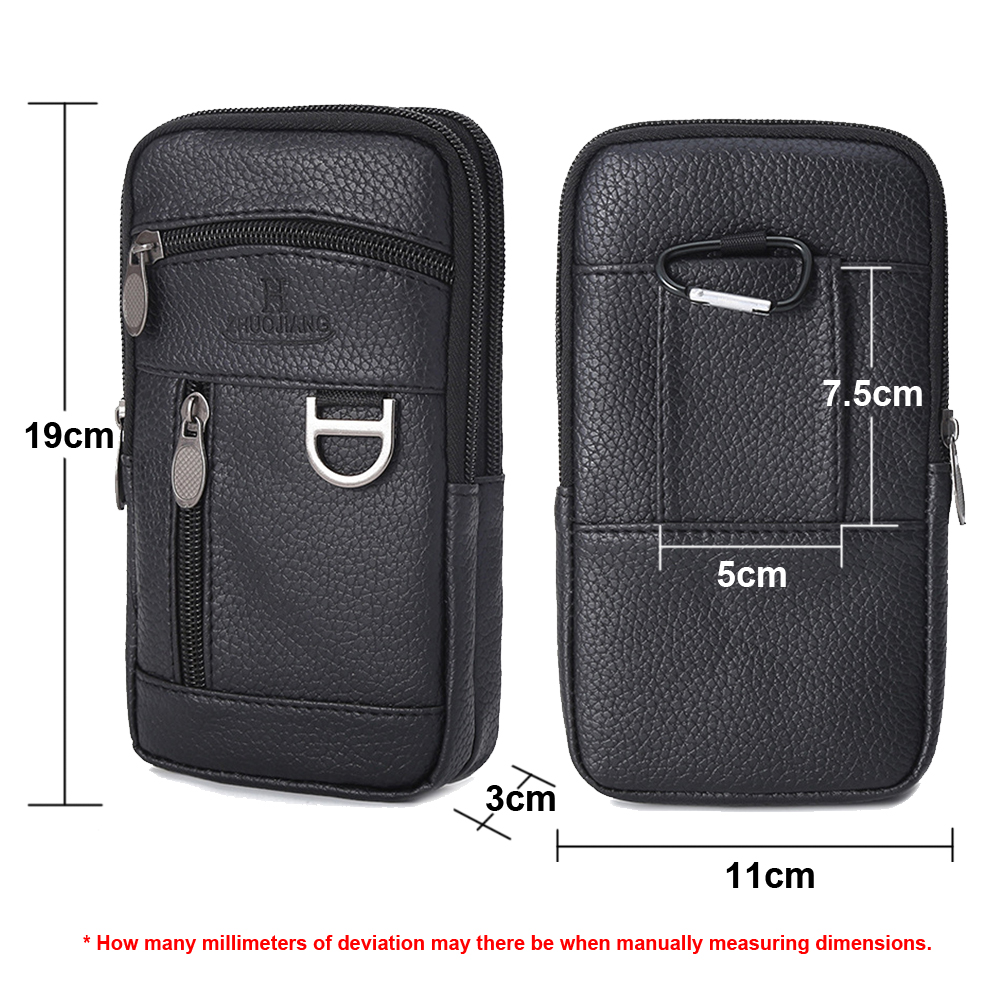 Men Waist Bag Mobile Phone Bag - Outdoor Sports Activities recension och pris