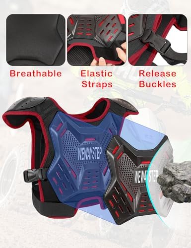 Kids Motocross Body Armor Vest - Mtb Elbow Pad recension och pris