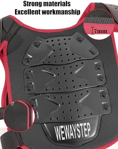 Kids Motocross Body Armor Vest - Mtb Elbow Pad recension och pris
