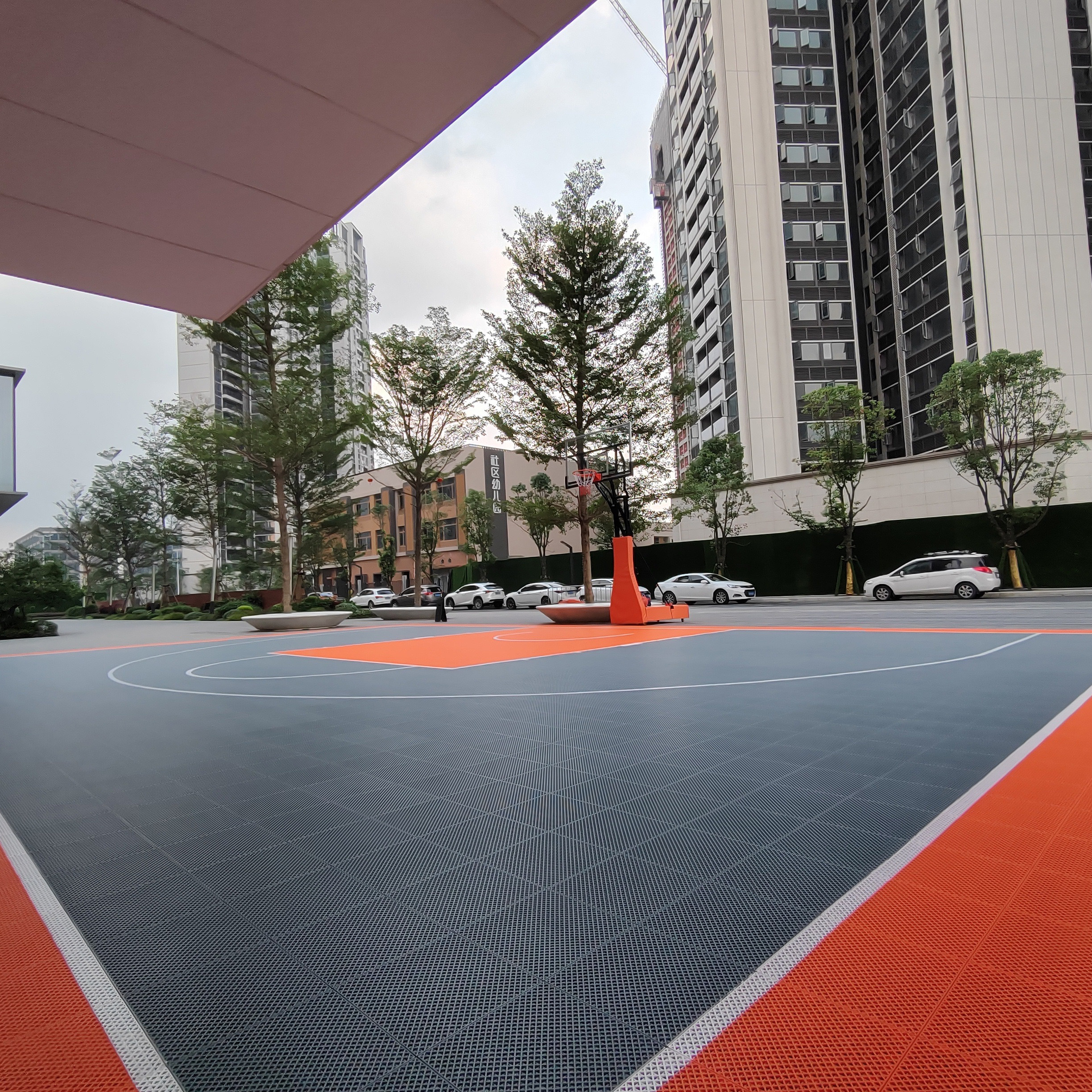 OEM Customized Indoor/Outdoor  - Outdoor Sport Court Tiles recension och pris