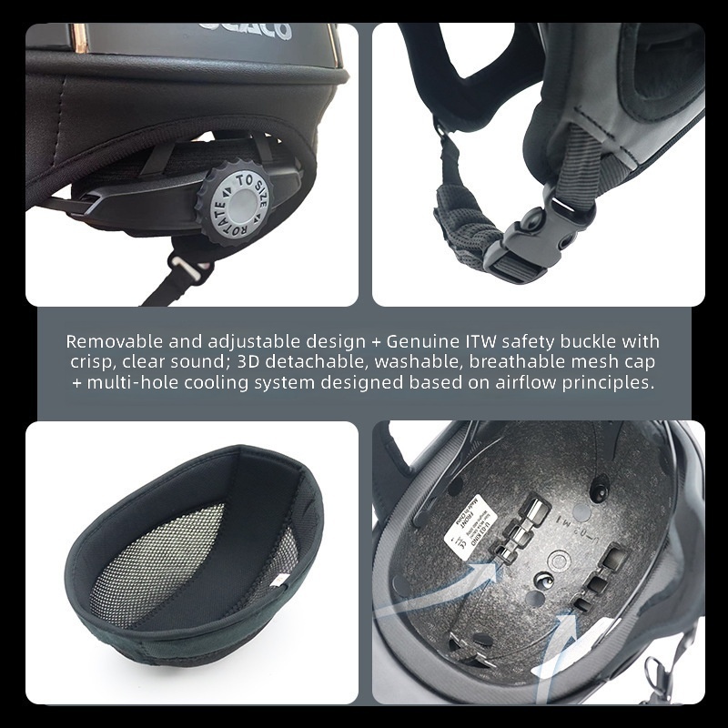 Summer Breathable Protective E - Equestrian Helmet recension och pris