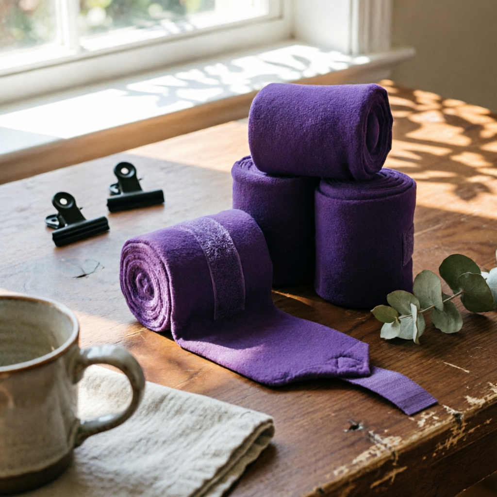 4 Pieces Polo Wraps Soft Fleec - Polo Wraps Fleece recension och pris