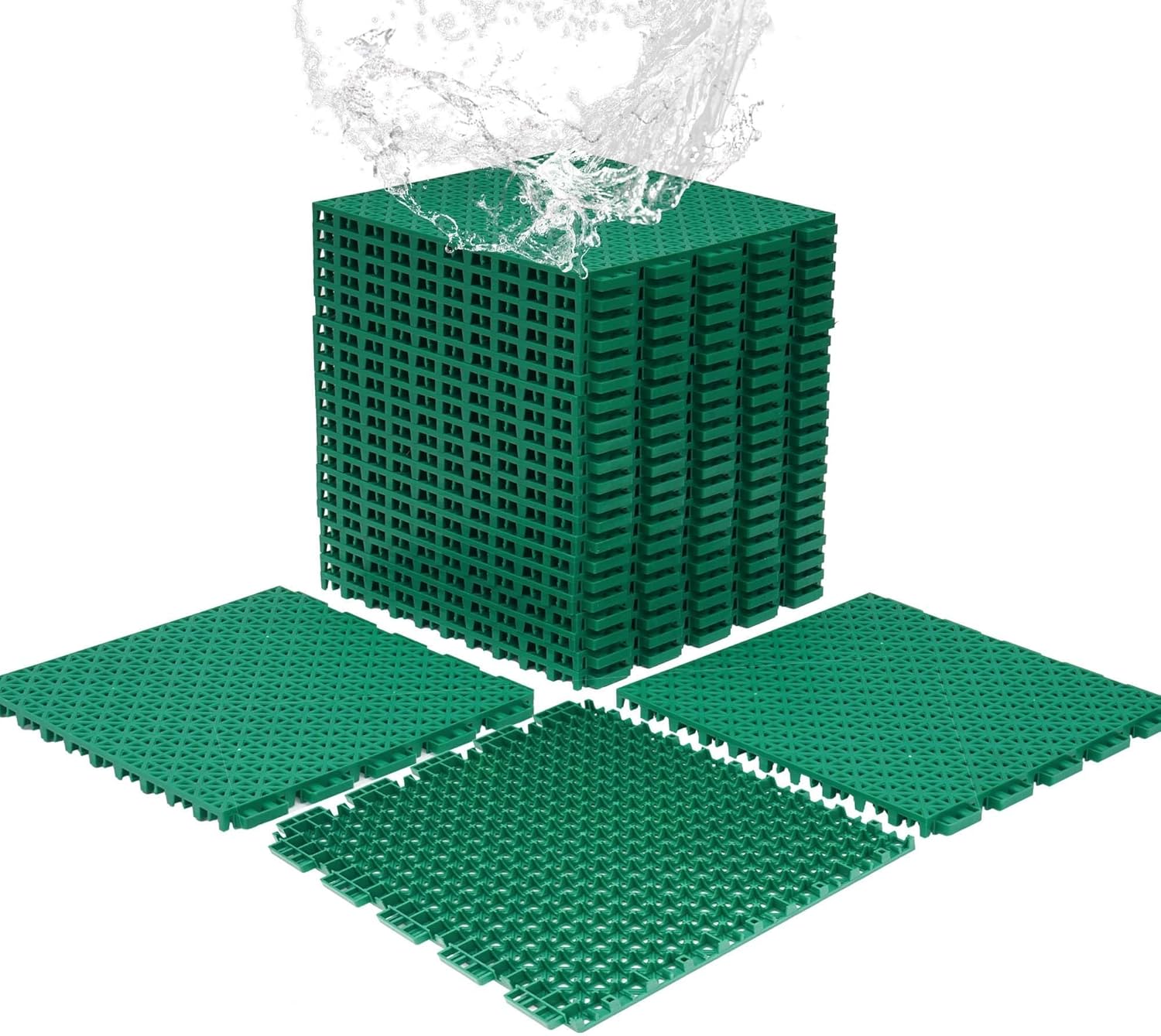 jxgzyy 24 PCS Basketball Court - Outdoor Sport Court Tiles recension och pris
