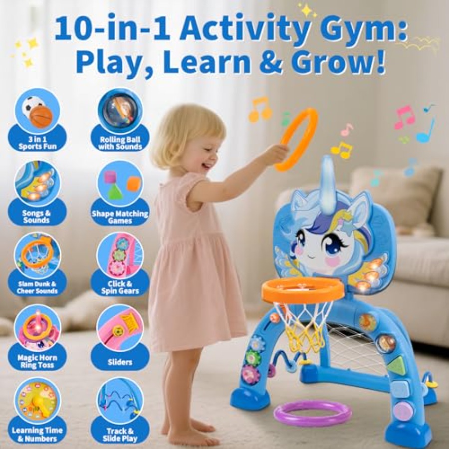 Unicorn Sports Play Set for To - Outdoor Sports Activities recension och pris